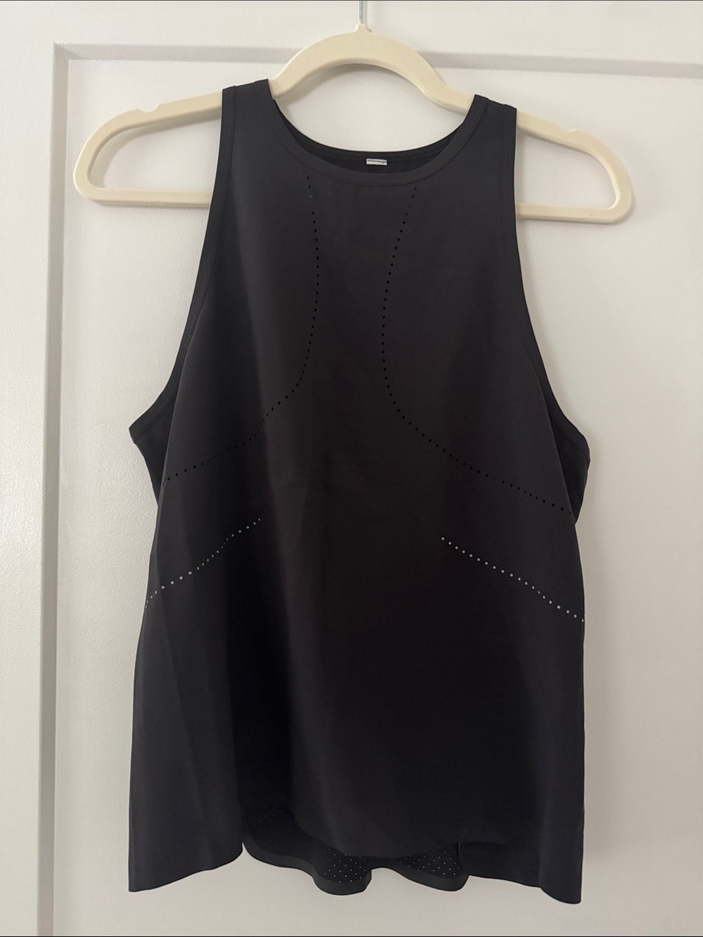 lululemon athletica Black Performance Racerback Tank